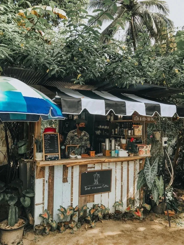 Kumpulan Desain Warung Kopi Sederhana di Kampung Terbagus 6 Desain Warung Kopi Sederhana di Kampung