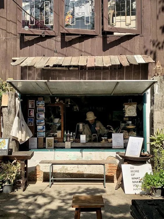Kumpulan Desain Warung Kopi Sederhana di Kampung Terbagus 5 Desain Warung Kopi Sederhana di Kampung