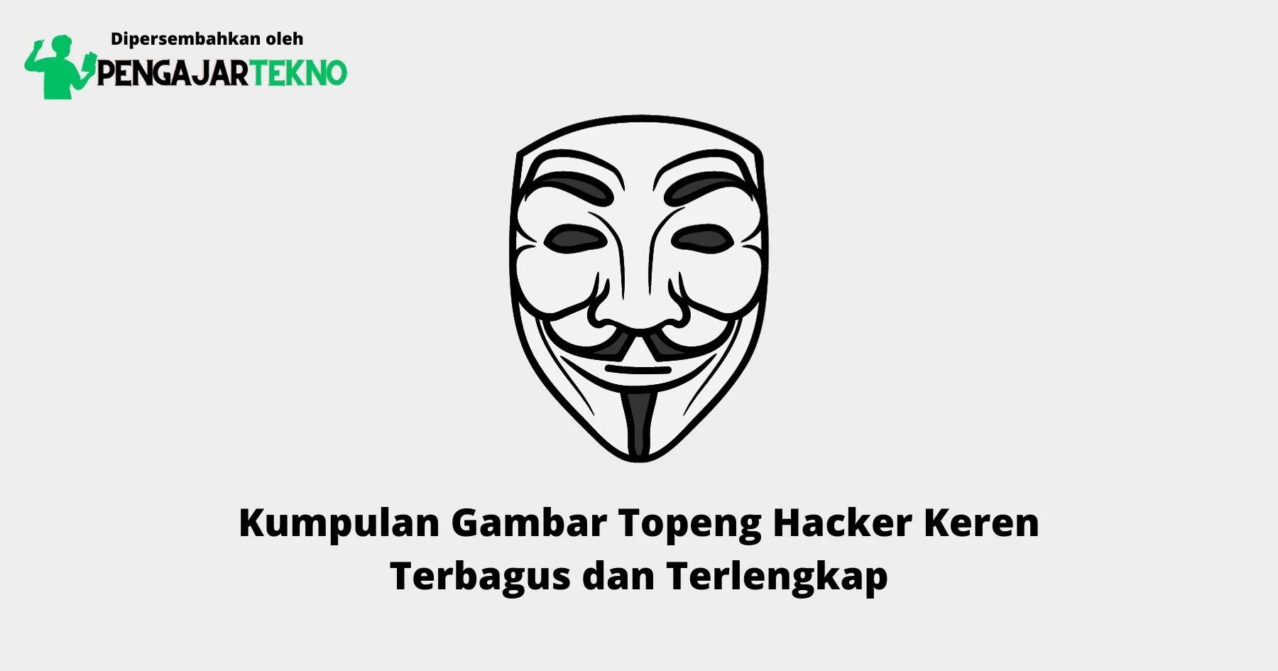 Gambar Topeng Hacker