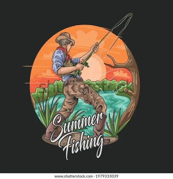 Kumpulan Gambar Logo Orang Mancing Terbagus dan Terlengkap 18 Gambar Logo Orang Mancing
