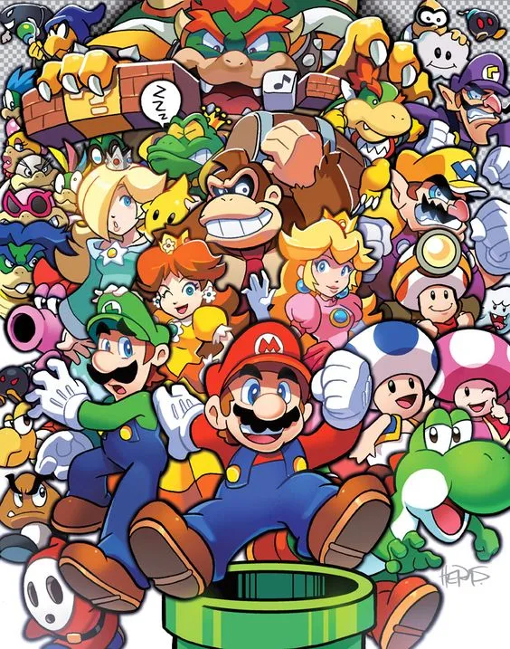 Kumpulan Gambar Mario Bros Keren Terbagus dan Terlengkap 21 Gambar Mario Bros