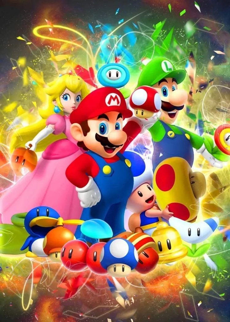Kumpulan Gambar Mario Bros Keren Terbagus dan Terlengkap 8 Gambar Mario Bros