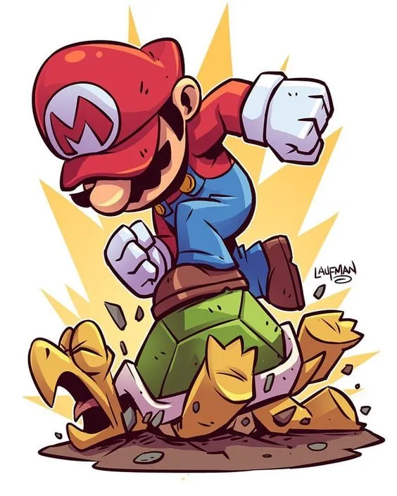 Kumpulan Gambar Mario Bros Keren Terbagus dan Terlengkap 5 Gambar Mario Bros