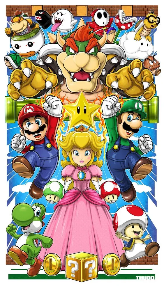 Kumpulan Gambar Mario Bros Keren Terbagus dan Terlengkap 23 Gambar Mario Bros