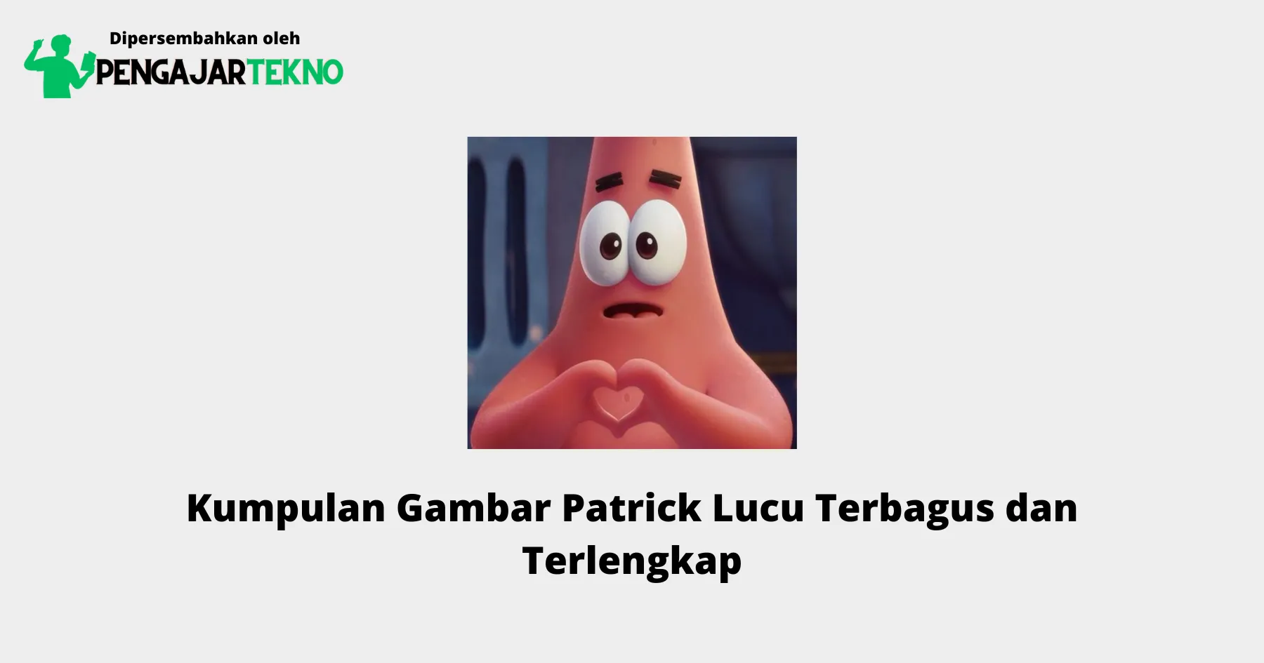 Gambar Patrick Lucu