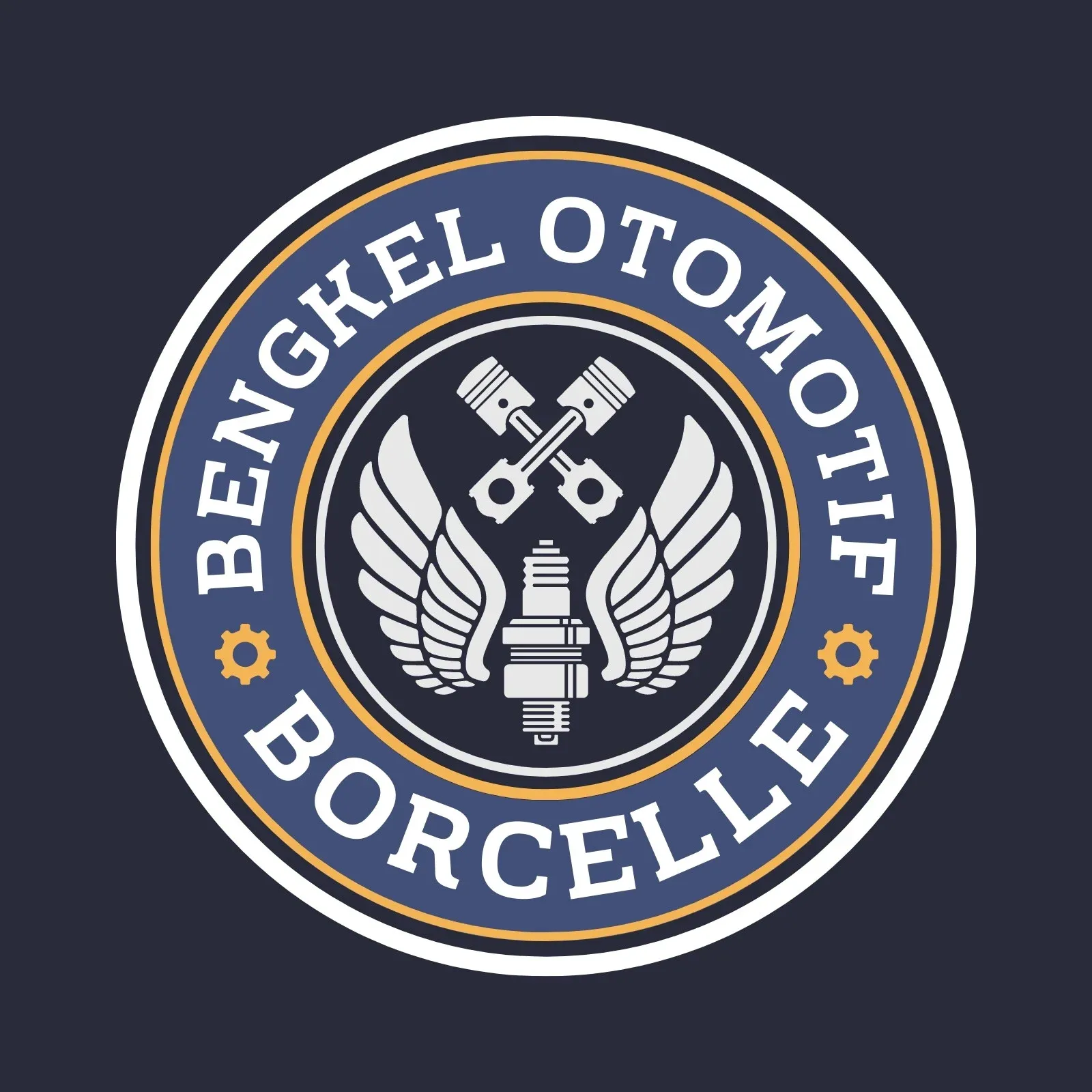 Logo Bengkel Motor