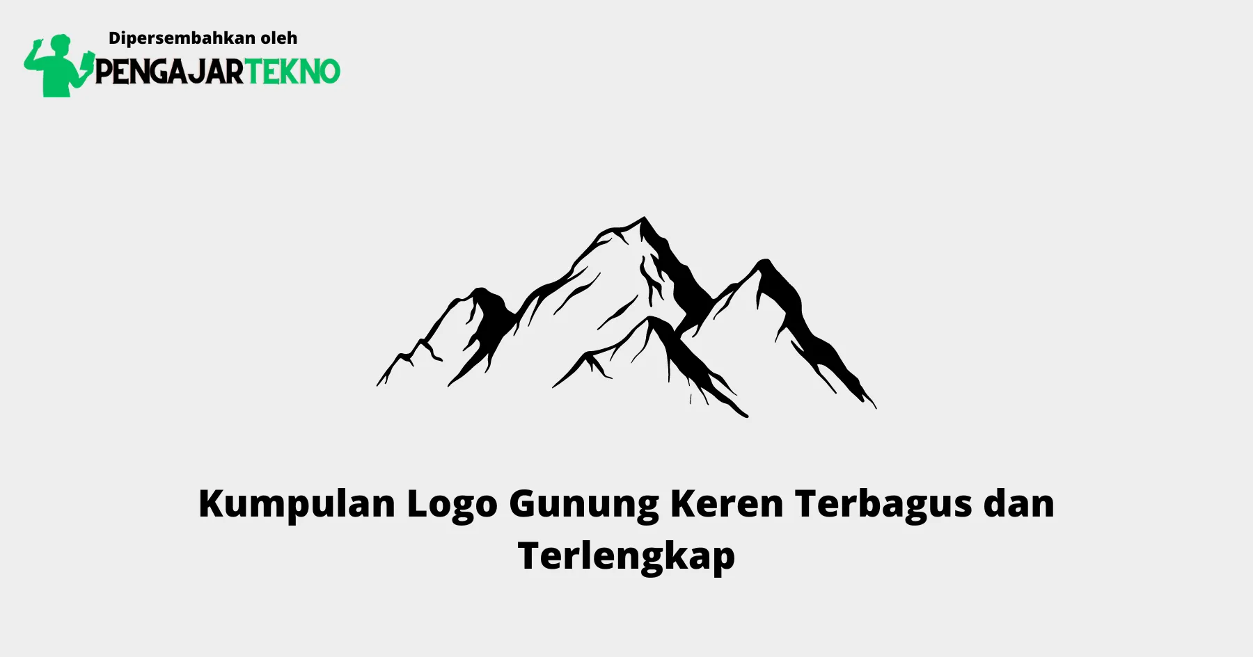 Logo Gunung