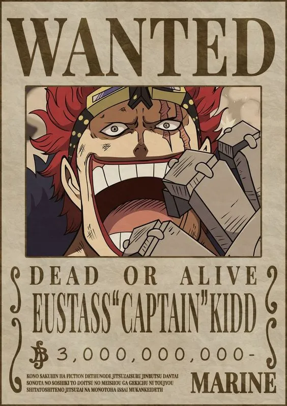 Kumpulan Poster One Piece Wanted Keren Terbagus dan Terlengkap 16 Poster One Piece Wanted