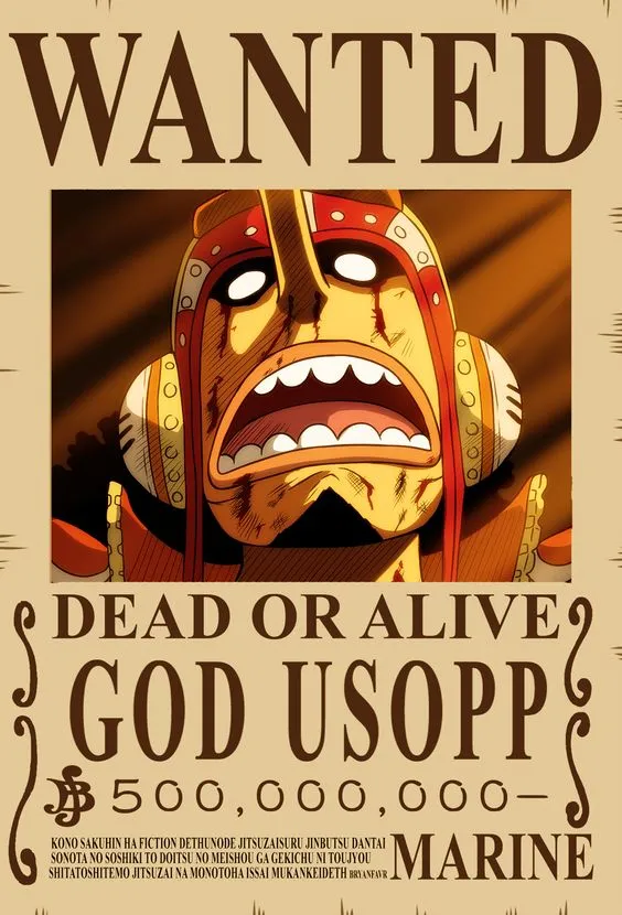 Kumpulan Poster One Piece Wanted Keren Terbagus dan Terlengkap 9 Poster One Piece Wanted