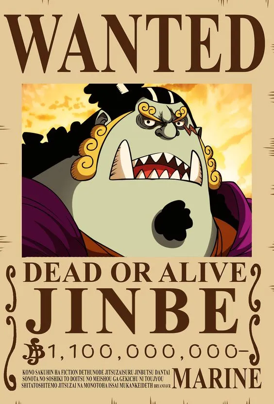 Kumpulan Poster One Piece Wanted Keren Terbagus dan Terlengkap 8 Poster One Piece Wanted