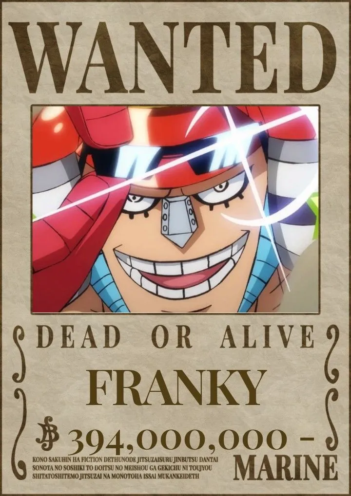 Kumpulan Poster One Piece Wanted Keren Terbagus dan Terlengkap 24 Poster One Piece Wanted