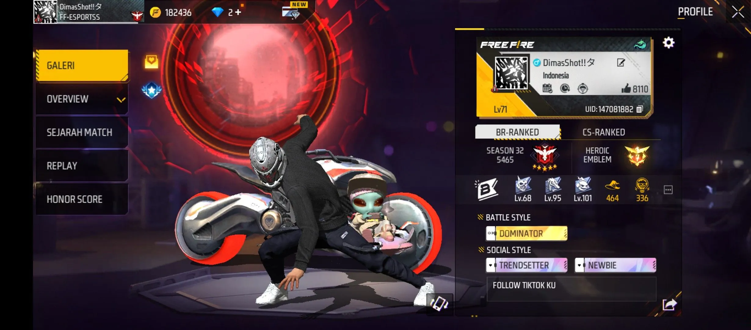 Kumpulan Foto Akun FF Sultan Paling Keren dan Terlengkap 17 Foto Akun FF Sultan