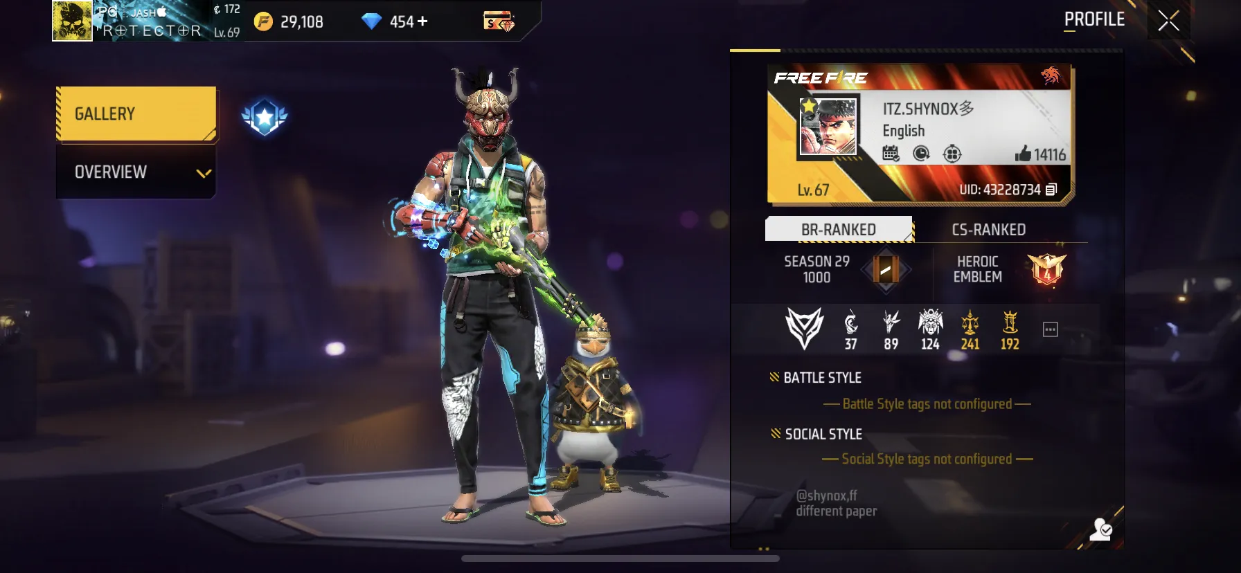 Kumpulan Foto Akun FF Sultan Paling Keren dan Terlengkap 11 Foto Akun FF Sultan