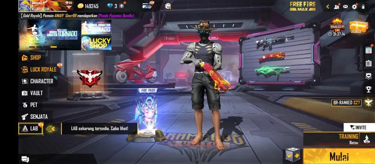 Kumpulan Foto Akun FF Sultan Paling Keren dan Terlengkap 5 Foto Akun FF Sultan