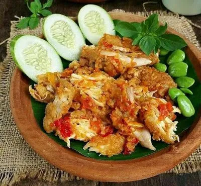 Kumpulan Foto Ayam Geprek Paling Enak Terbagus dan Terlengkap 12 Foto Ayam Geprek