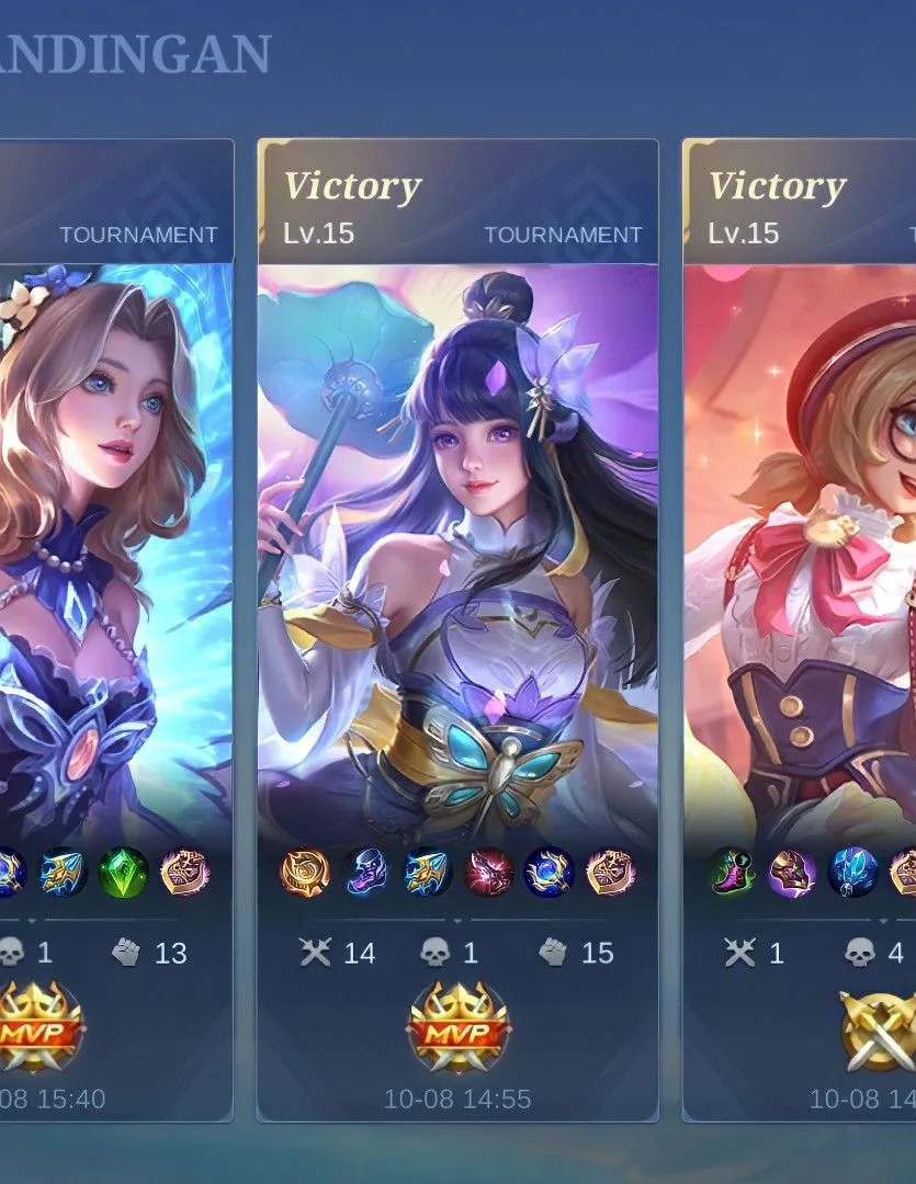 Kumpulan Foto Hasil Pertandingan ML Ter-GG dan Terlengkap 22 Foto Hasil Pertandingan ML