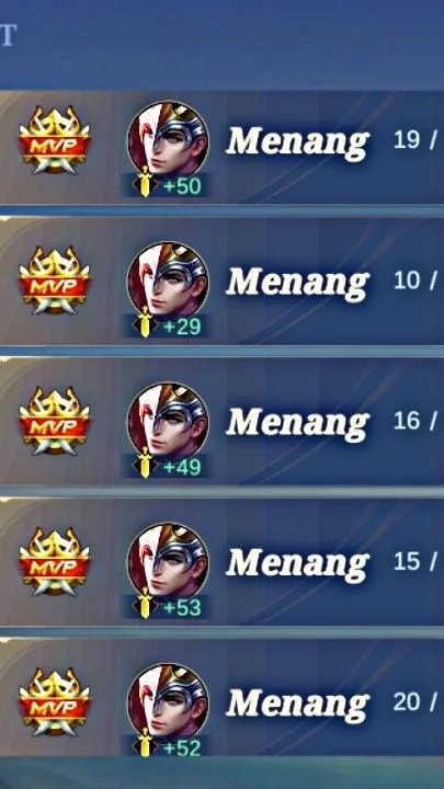 Kumpulan Foto Hasil Pertandingan ML Ter-GG dan Terlengkap 15 Foto Hasil Pertandingan ML