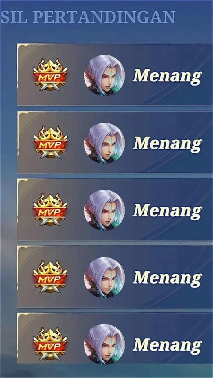 Kumpulan Foto Hasil Pertandingan ML Ter-GG dan Terlengkap 14 Foto Hasil Pertandingan ML