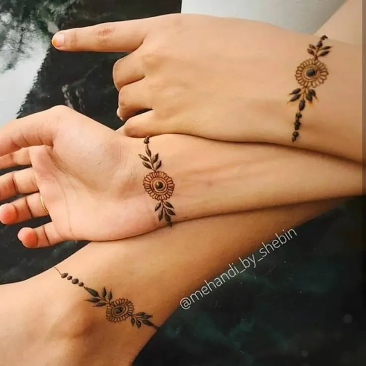 Kumpulan Foto Henna Simple Paling Mudah Terbagus dan Lengkap 21 Foto Henna Simple
