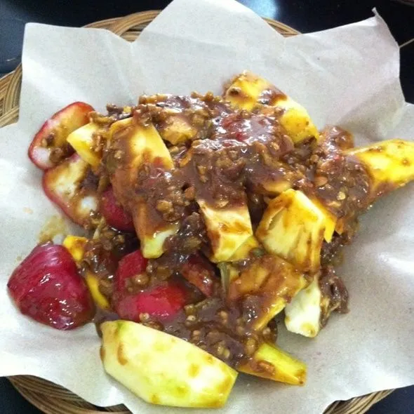 Kumpulan Foto Rujak Buah Paling Enak Terbagus dan Terlengkap 13 Foto Rujak Buah