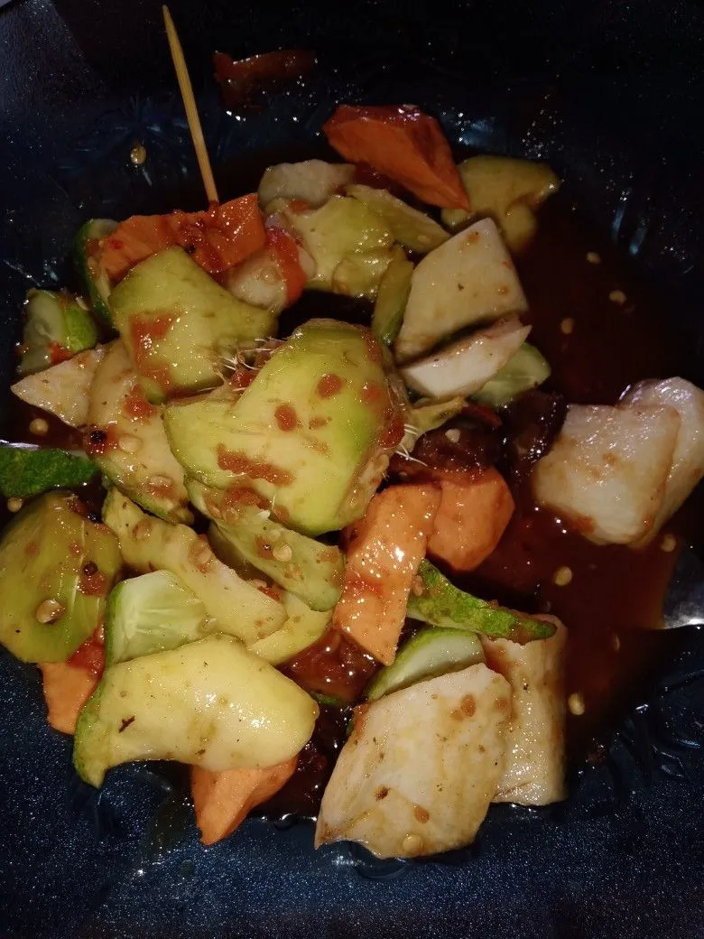 Kumpulan Foto Rujak Buah Paling Enak Terbagus dan Terlengkap 21 Foto Rujak Buah