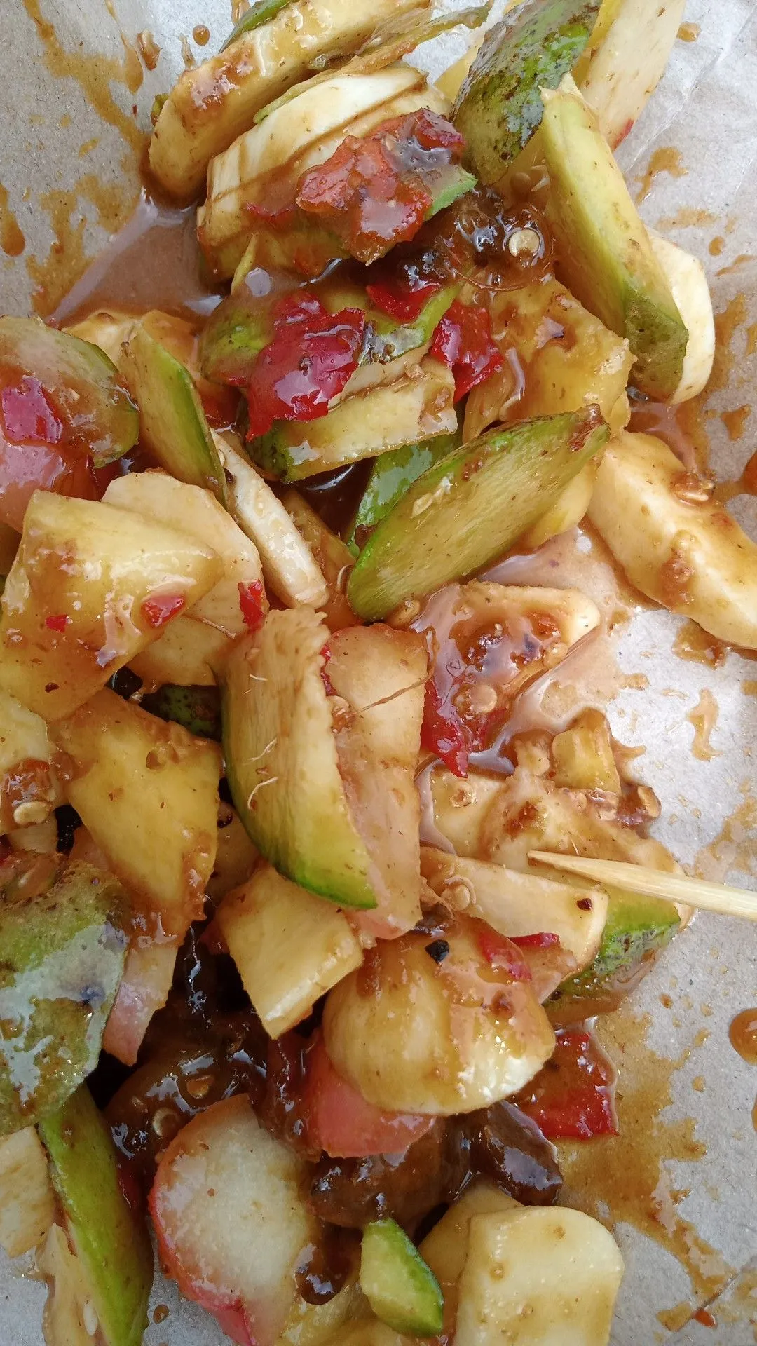 Kumpulan Foto Rujak Buah Paling Enak Terbagus dan Terlengkap 25 Foto Rujak Buah