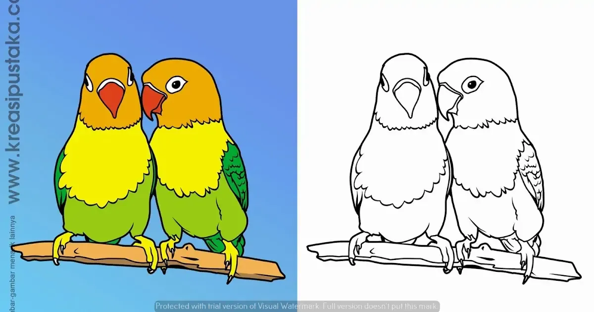 Kumpulan Gambar Mewarnai Hewan dan Contoh Warnanya Terlengkap 24 Gambar Mewarnai Hewan dan Contoh Warnanya