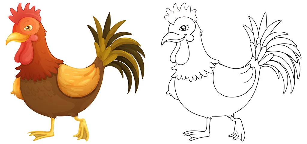 Kumpulan Gambar Mewarnai Hewan dan Contoh Warnanya Terlengkap 14 Gambar Mewarnai Hewan dan Contoh Warnanya