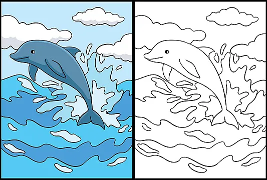 Kumpulan Gambar Mewarnai Hewan dan Contoh Warnanya Terlengkap 27 Gambar Mewarnai Hewan dan Contoh Warnanya