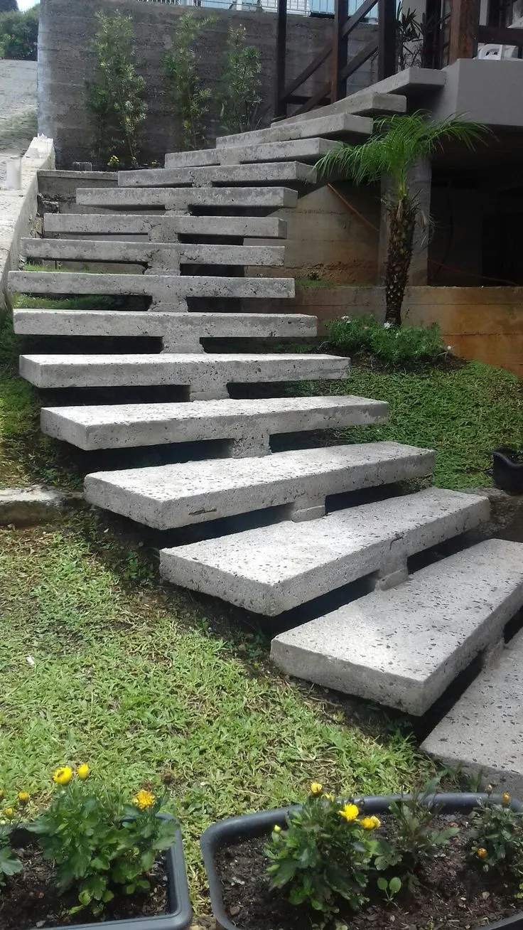 Kumpulan Gambar Tangga Beton Paling Bagus dan Terlengkap 14 Gambar Tangga Beton