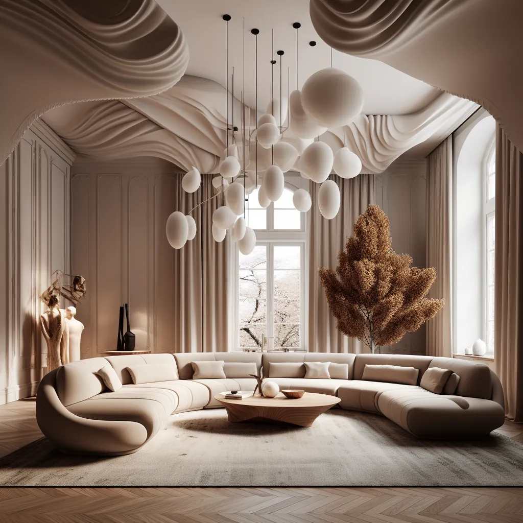 Interior Ruang Tamu Mewah Modern