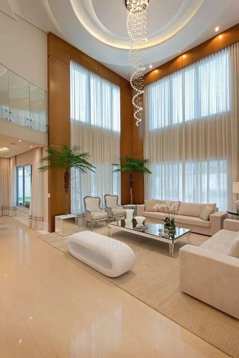 Interior Ruang Tamu Mewah Modern