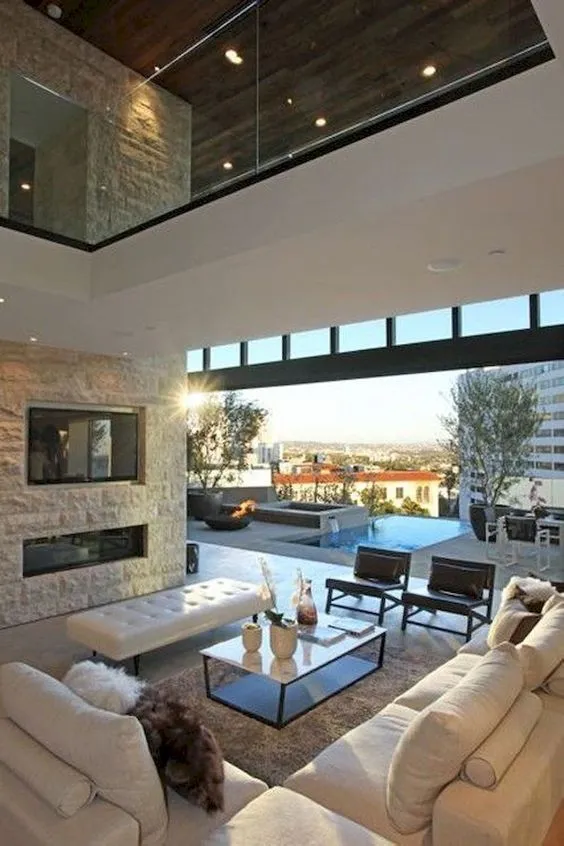 Interior Ruang Tamu Mewah Modern