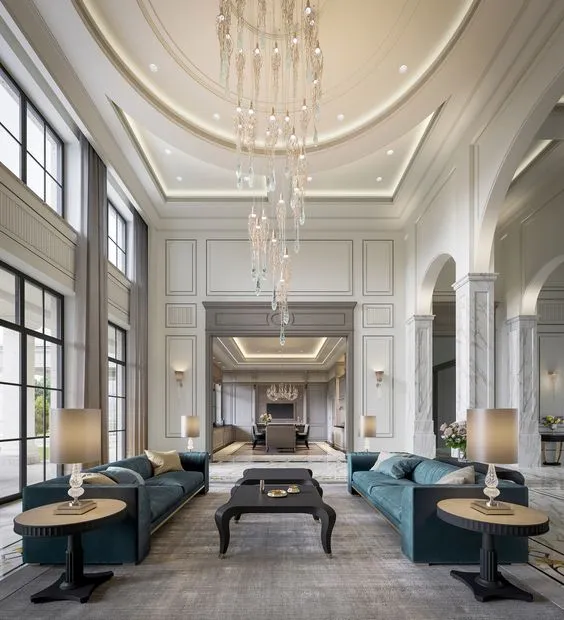 Interior Ruang Tamu Mewah Modern