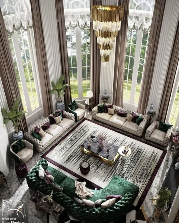 Interior Ruang Tamu Mewah Modern