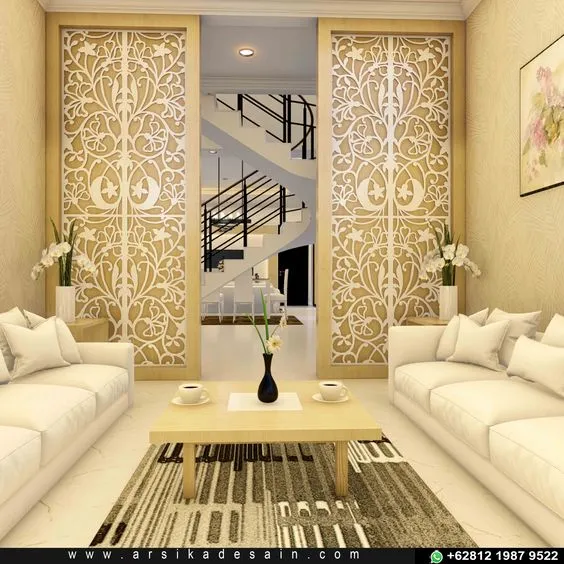 Interior Ruang Tamu Mewah Modern