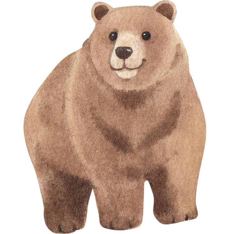 Kumpulan Gambar Beruang Kartun Paling Bagus dan Terlengkap 24 Gambar Beruang Kartun