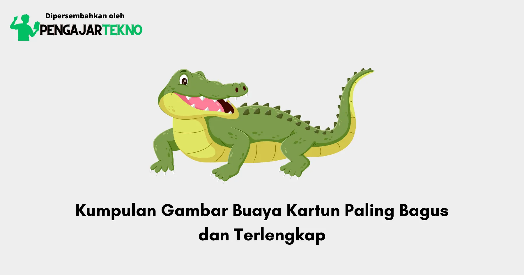 Gambar Buaya Kartun