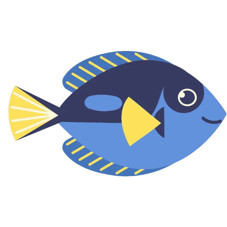 Kumpulan Gambar Ikan Kartun Paling Bagus dan Terlengkap 4 Gambar Ikan Kartun