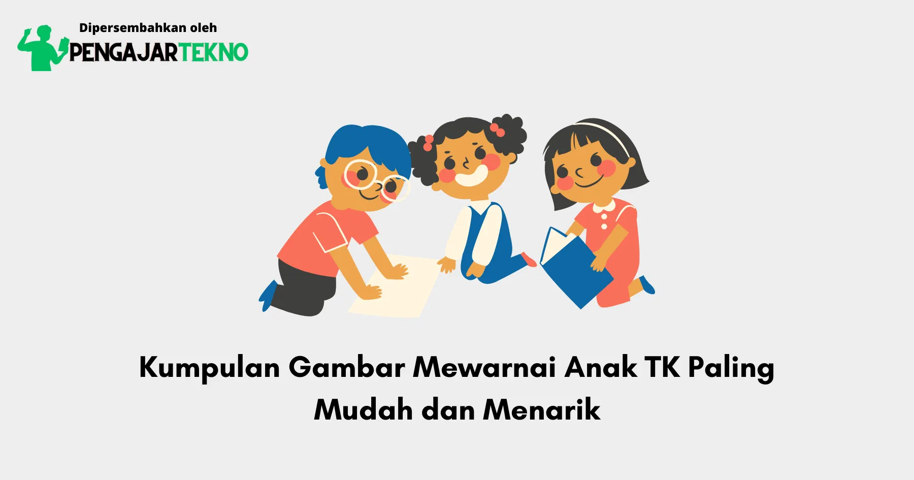 Gambar Mewarnai Anak TK