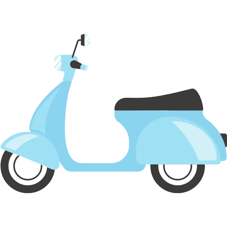 Kumpulan Gambar Motor Kartun Paling Bagus dan Terlengkap 21 Gambar Motor Kartun