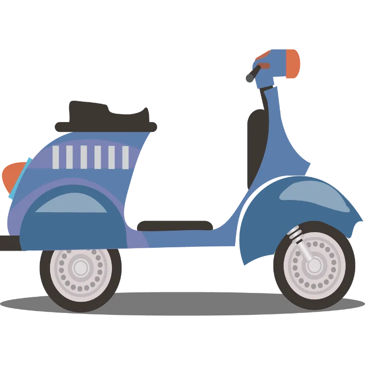 Kumpulan Gambar Motor Kartun Paling Bagus dan Terlengkap 17 Gambar Motor Kartun