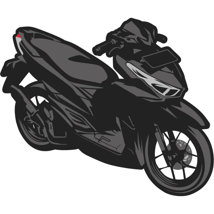 Kumpulan Gambar Motor Kartun Paling Bagus dan Terlengkap 14 Gambar Motor Kartun