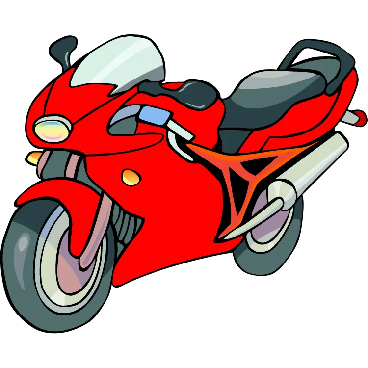 Kumpulan Gambar Motor Kartun Paling Bagus dan Terlengkap 11 Gambar Motor Kartun