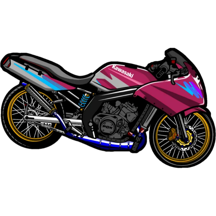 Kumpulan Gambar Motor Kartun Paling Bagus dan Terlengkap 9 Gambar Motor Kartun