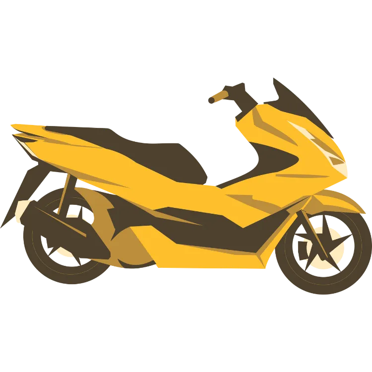 Kumpulan Gambar Motor Kartun Paling Bagus dan Terlengkap 7 Gambar Motor Kartun