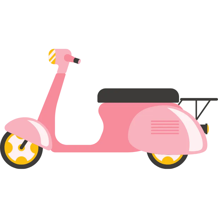 Kumpulan Gambar Motor Kartun Paling Bagus dan Terlengkap 6 Gambar Motor Kartun