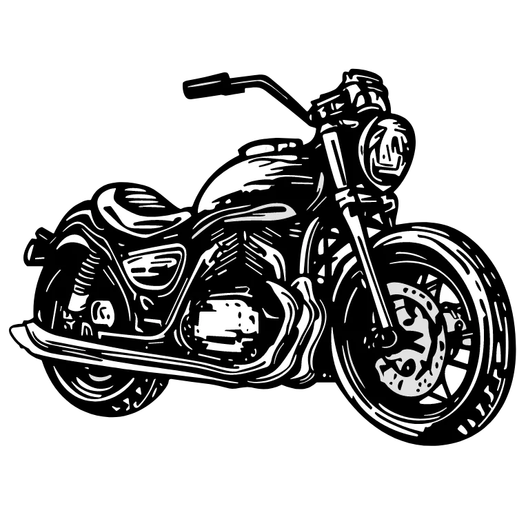 Kumpulan Gambar Motor Kartun Paling Bagus dan Terlengkap 29 Gambar Motor Kartun