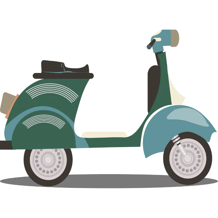 Kumpulan Gambar Motor Kartun Paling Bagus dan Terlengkap 2 Gambar Motor Kartun