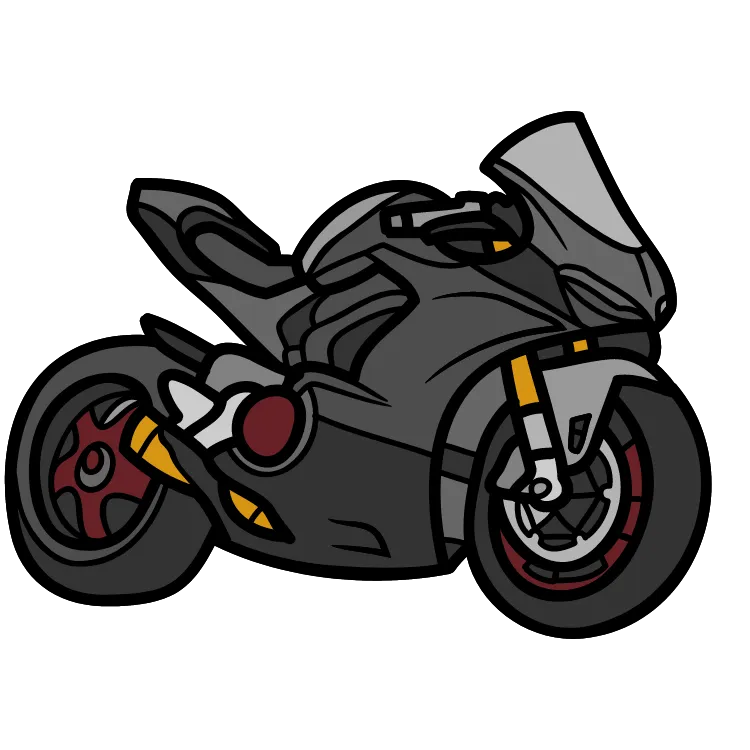 Kumpulan Gambar Motor Kartun Paling Bagus dan Terlengkap 27 Gambar Motor Kartun